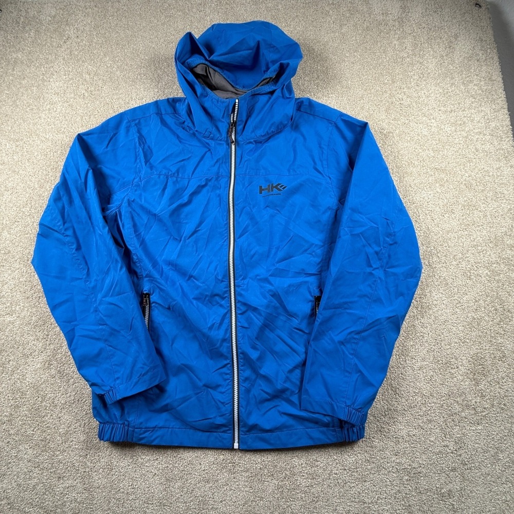 Hawke & Co Sport Performance‎ Mens Blue Hooded Zip Up Jacket Size M